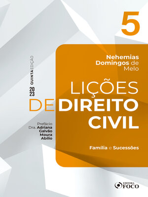 cover image of Lições de Direito Civil--Volume 5--Família e Sucessões